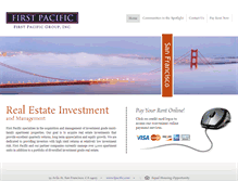 Tablet Screenshot of fpacific.com